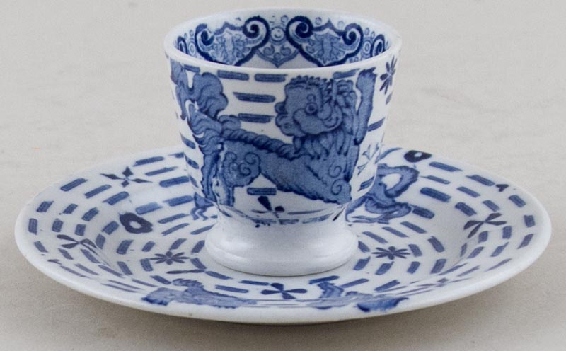 Egg Cup and Plate c1950s